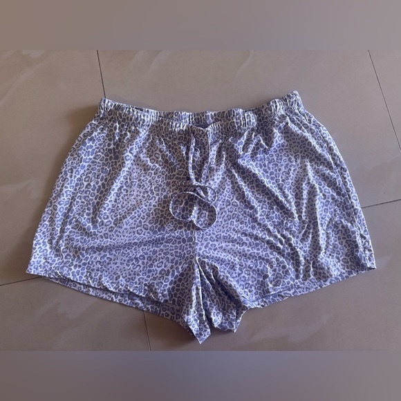 Rae Dunn Women's Polyester Elastic Waist Sleepwear Pajama Shorts Size X-Large - Picture 10 of 12